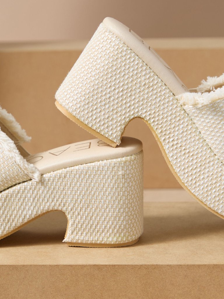 Nwt Matisse Terry Platform Sandals Size 10 — image 6 of 8